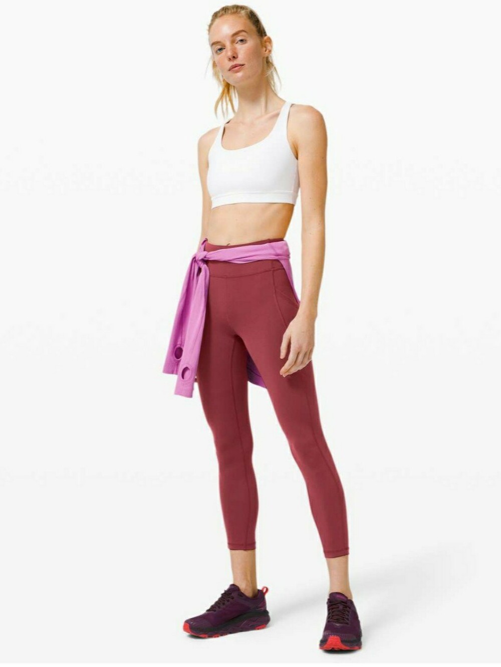 Lululemon Invigorate High-Rise Tight 25" Chianti - Sz 4